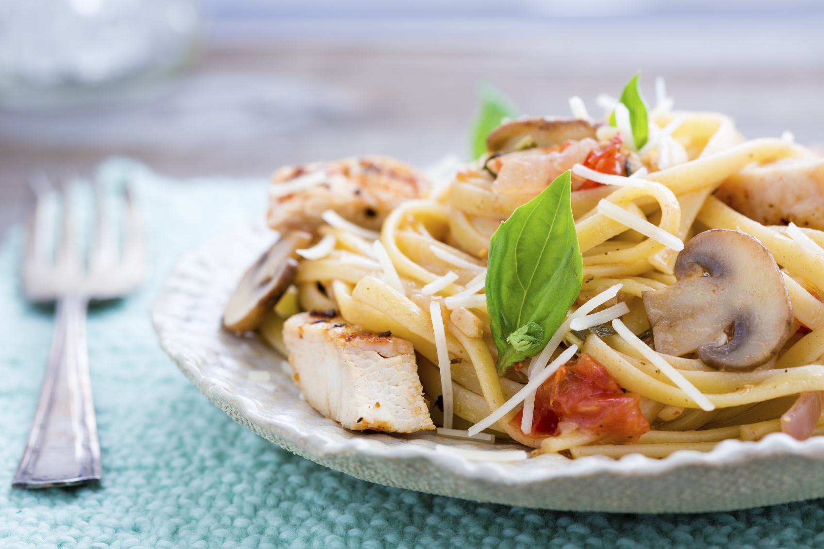 Espagueti de verdura con pollo y vegetales - Mejor receta | Recetas DIA