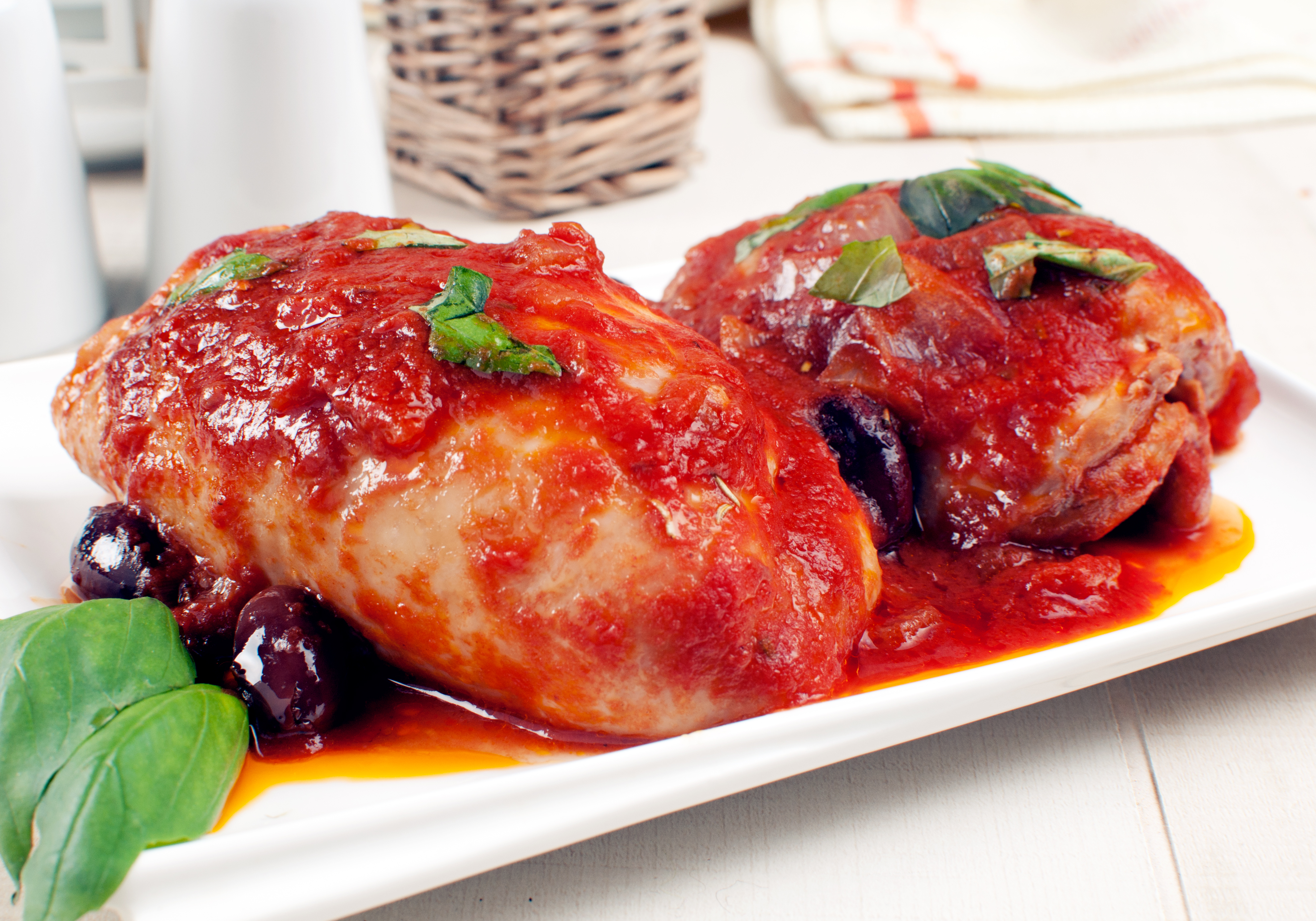 Pollo en salsa picante de pimientos rojos - Receta | Recetas DIA